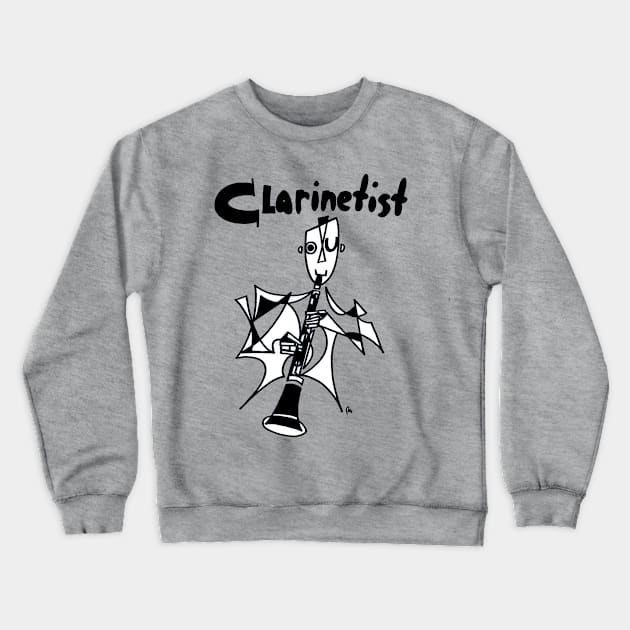 Clarinetist (Male) by Pollux Crewneck Sweatshirt by WorldofPollux